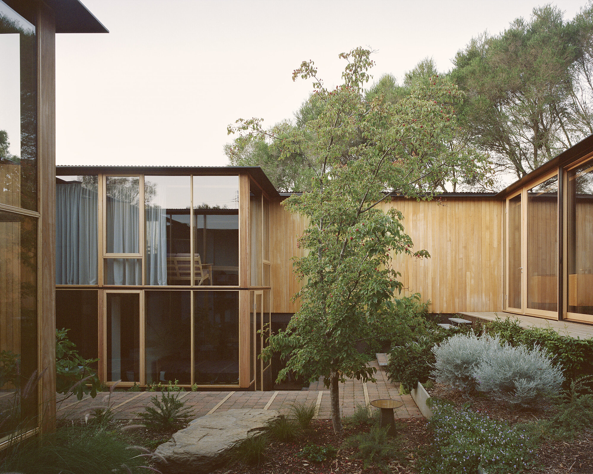 Interior photograph of Corner House by Rory Gardiner