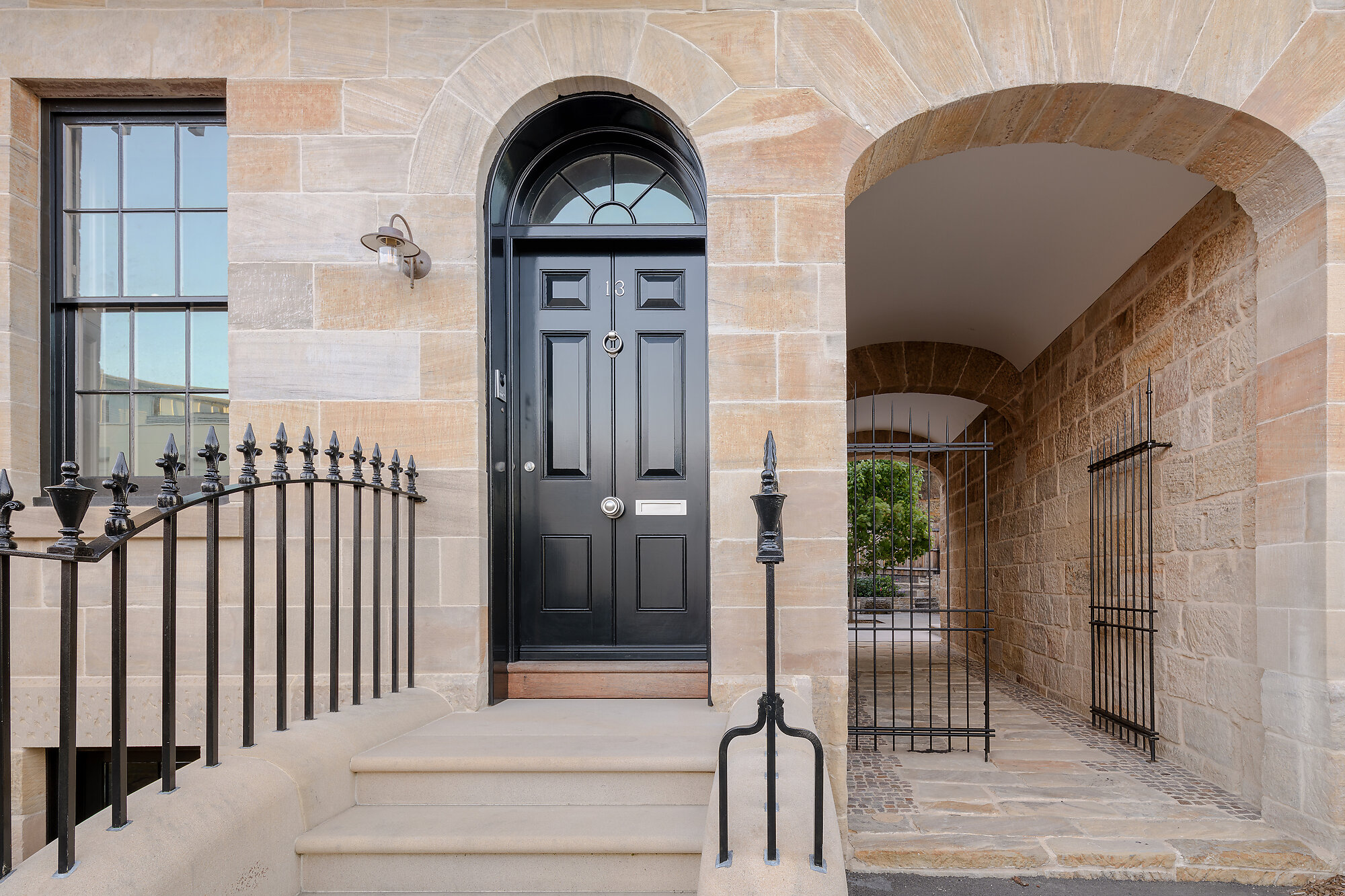 Interior photograph of Millers Point Townhouse by Guthrie Project