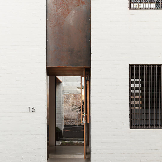 Interior photograph of Smash Repair House by Clinton Weaver
