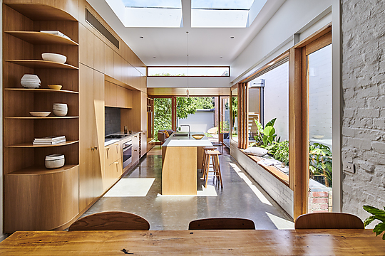 Interior photograph of Barkly House by Dean Bradley