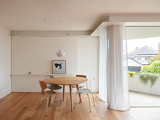 Interior photograph of MB Apartment by Clinton Weaver