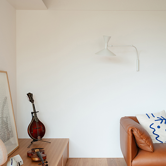 Interior photograph of MB Apartment by Clinton Weaver