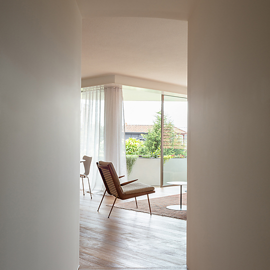 Interior photograph of MB Apartment by Clinton Weaver