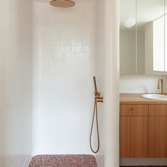 Interior photograph of MB Apartment by Clinton Weaver
