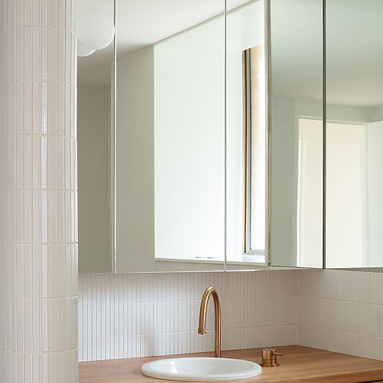 Interior photograph of MB Apartment by Clinton Weaver
