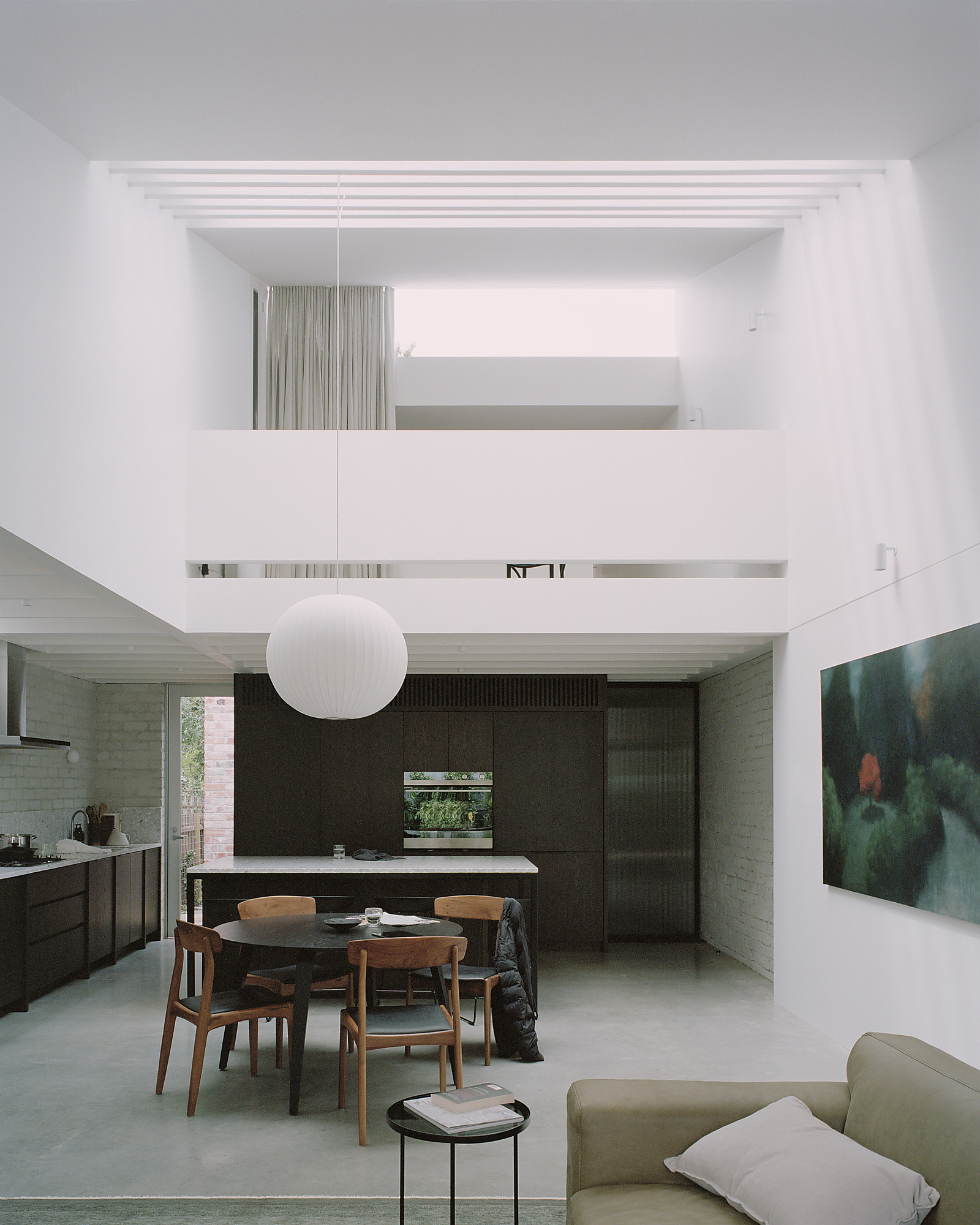 Interior photograph of Northcote Terrace by Rory Gardiner