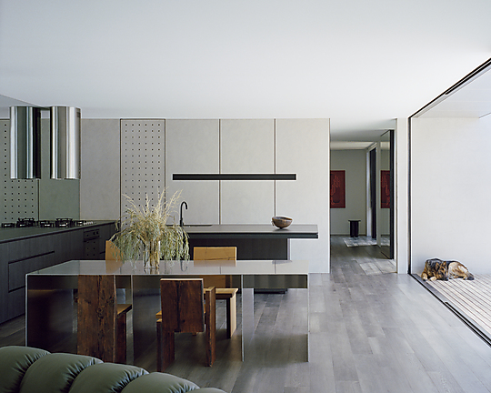 Interior photograph of Chenier by rory gardiner