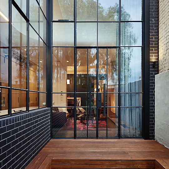 Interior photograph of Turn House by Daniel Fuge