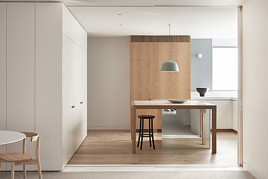 Interior photograph of Darling Apartment by Sean Fennessy