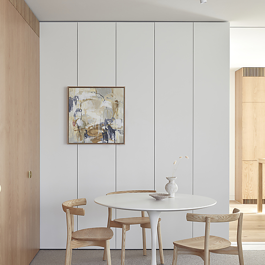 Interior photograph of Darling Apartment by Sean Fennessy