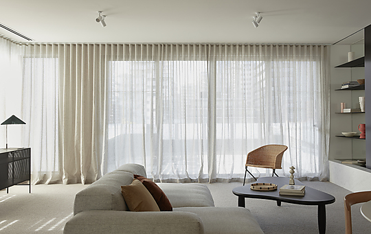 Interior photograph of Darling Apartment by Sean Fennessy