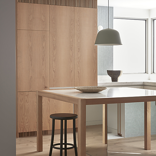 Interior photograph of Darling Apartment by Sean Fennessy