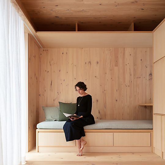 Interior photograph of Minima by Clinton Weaver