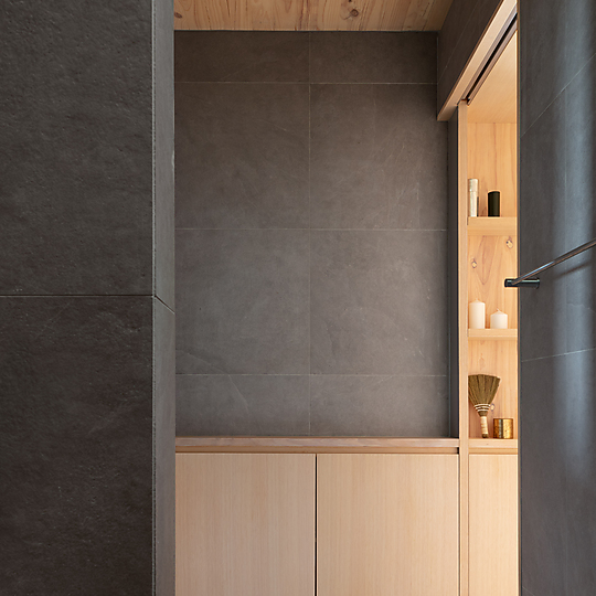 Interior photograph of Minima by Clinton Weaver