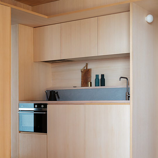 Interior photograph of Minima by Clinton Weaver