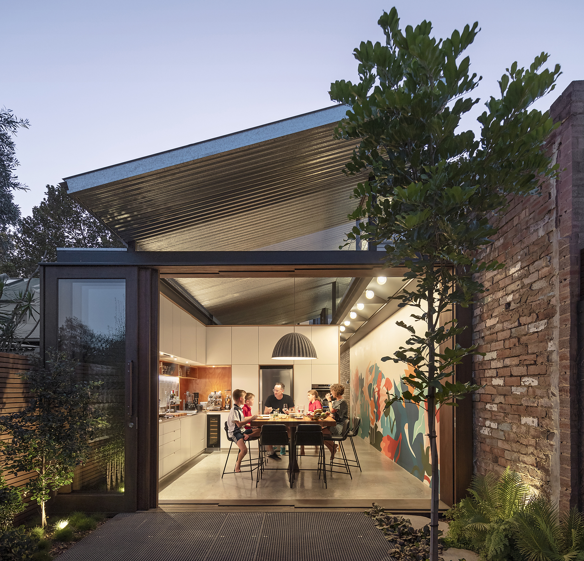 Interior photograph of Oye Mi Canto House by Murray Fredericks