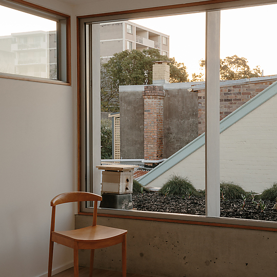 Interior photograph of Ferry Road House by Hamish McIntosh