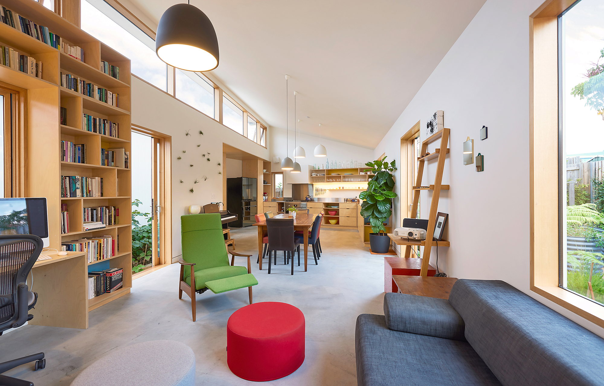 Interior photograph of Sol House by Nick Bowers