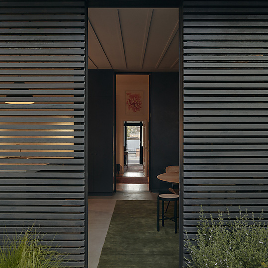 Interior photograph of Brunswick Lean-to by Tom Ross