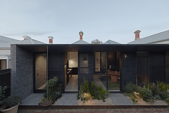 Interior photograph of Brunswick Lean-to by Tom Ross