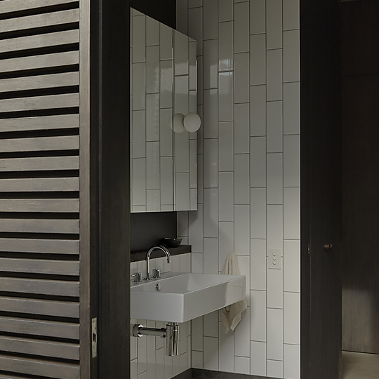 Interior photograph of Brunswick Lean-to by Tom Ross