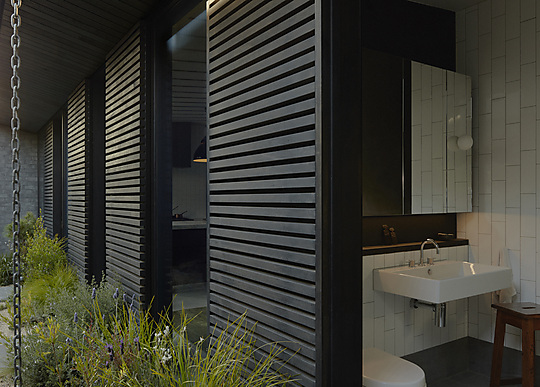 Interior photograph of Brunswick Lean-to by Tom Ross